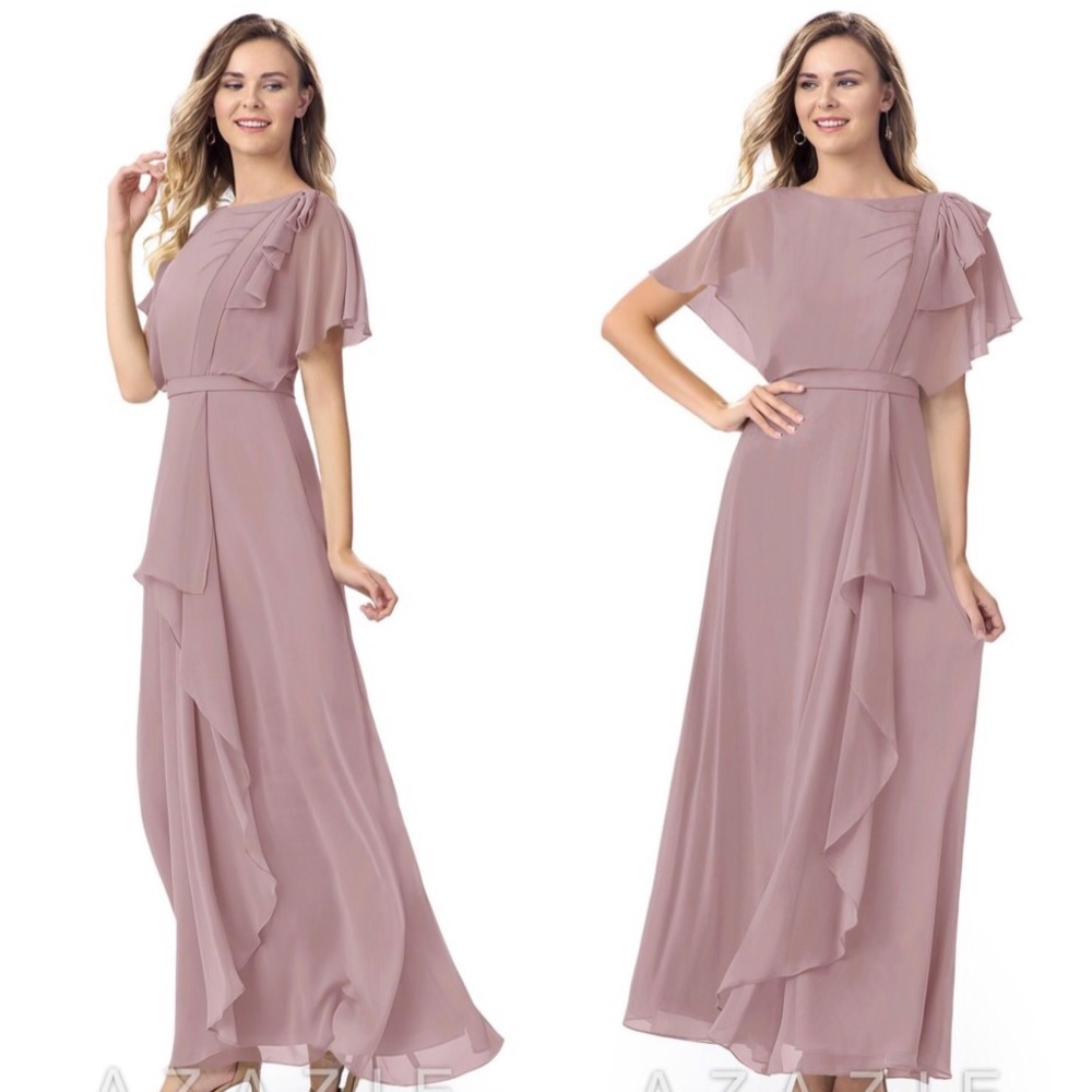 Long bridesmaid or prom gown